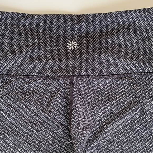Athleta Criss Cross Power Up 7/8 Leggings Gray - Picture 7 of 8